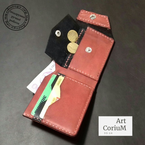 Гаманець чоловічий "Корасон" шкіряний купити